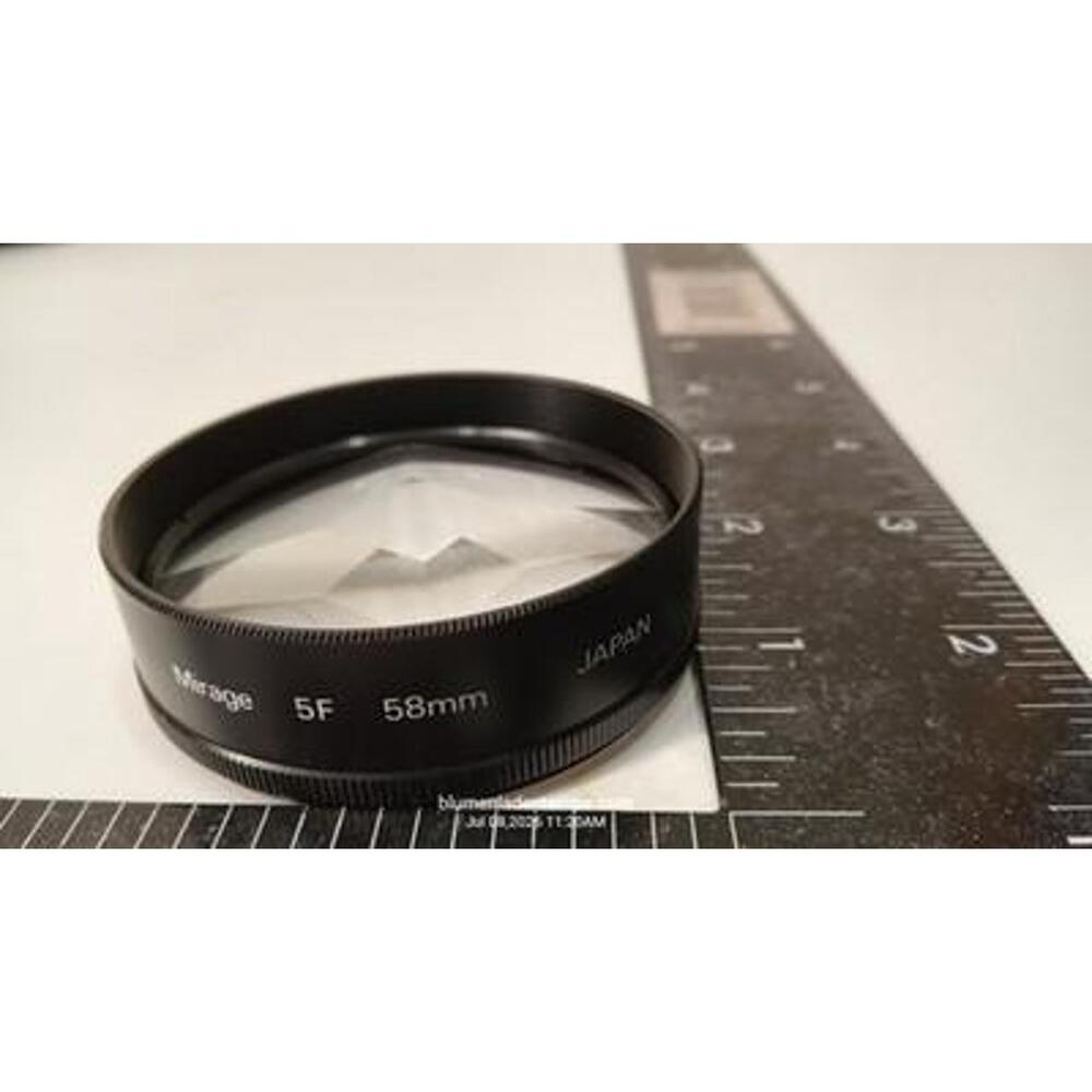 Mirage 5F 58mm multi-image prism filter.